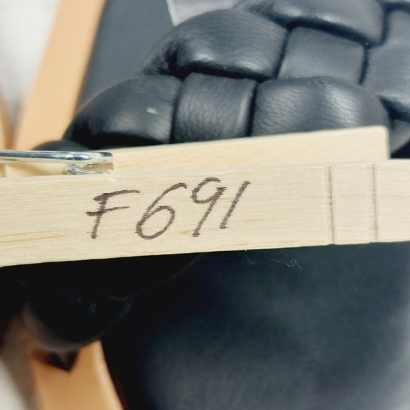 New Crevo, Alma Black Braided Strap Bohemian Leather Sandals F691 - Picture 11 of 11